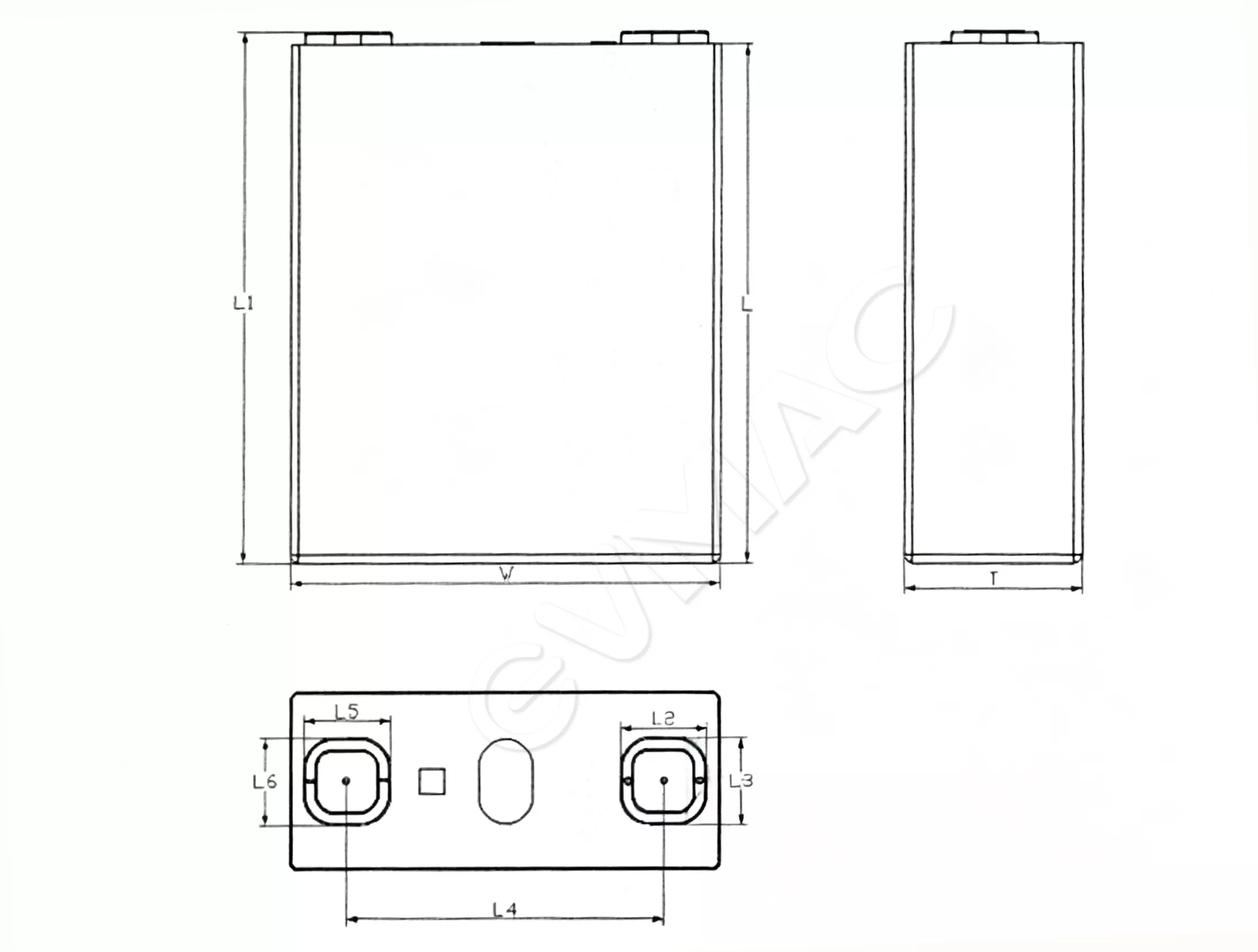 Propelling Performance Diagrams of WD615.61C01N